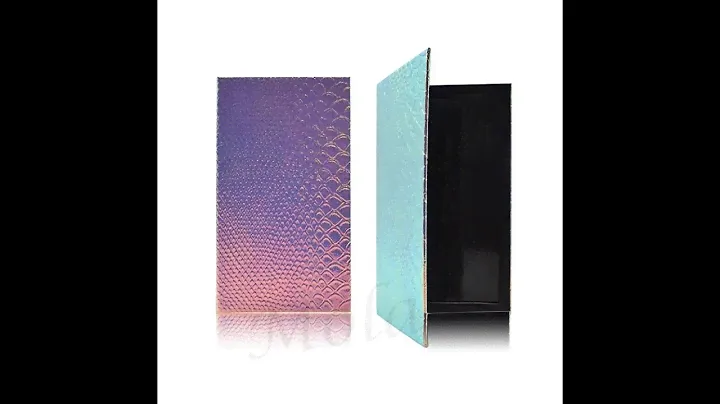 DIY Gift thrilling eye shadow empty magnetic palette
