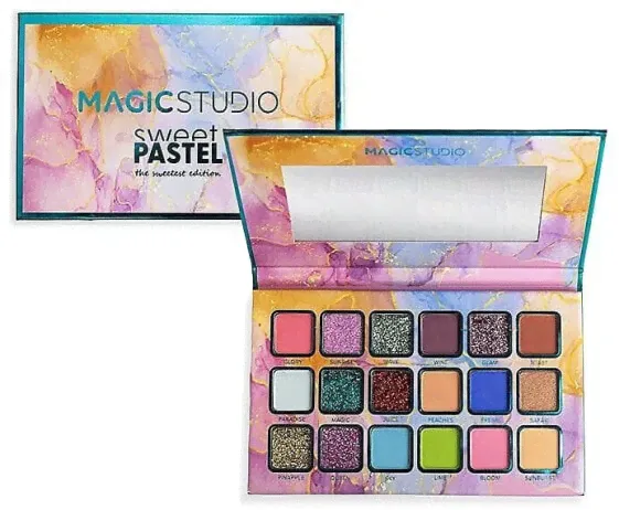 Lidschatten-Palette - Magic Studio Sweet Pastel Special Edition 18 g-0