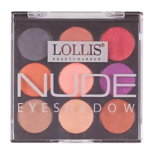 LOLLIS Тени для век Eyeshadow Palette Nude 9, Тени для век Eyeshadow Palette Nude 9
