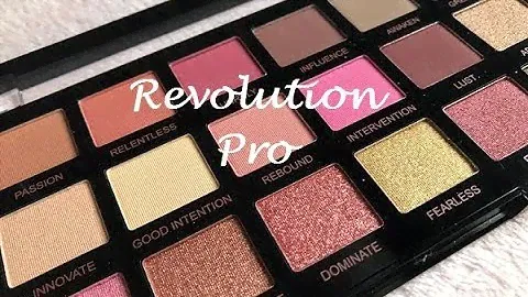 Revolution Pro Regeneration Palette Revelation & Dropper Foundation Review