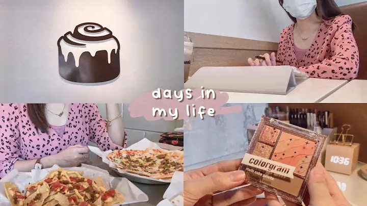 days in my life: lots of studying, non-stop eating, colorgram multi cube unboxing (true beauty)