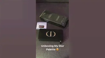 Unboxing My DIOR 24-HOUR ALL-IN-ONE COUTURE PALETTE
