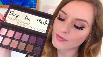 Shop my Stash Tutorial | Soft Purple | Laura Mercier Eye Art Artist's Palette