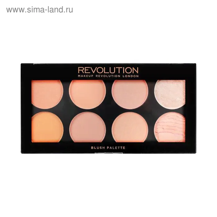 Палетка румян Revolution Makeup Ultra Blush Palette, оттенок Hot Spice-0