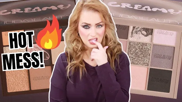 IT'S A HOT 🥵 MESS! NEW HUDA BEAUTY CREAMY OBSESSIONS PALETTES REVIEW | Steff's Beauty Stash