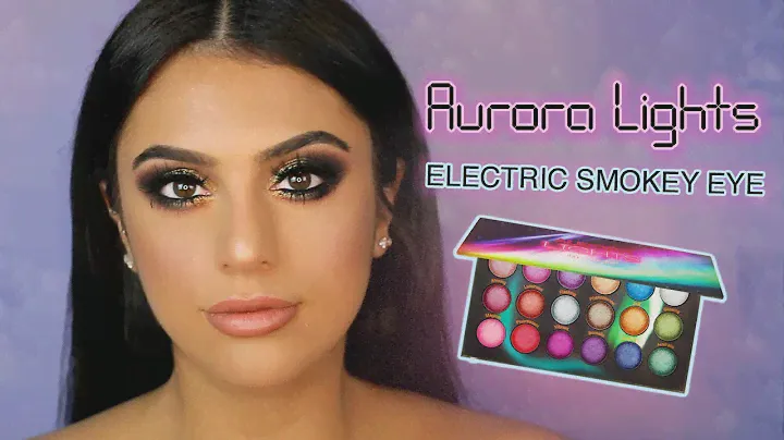 Aurora Lights: Electric Smokey Eye Makeup Tutorial