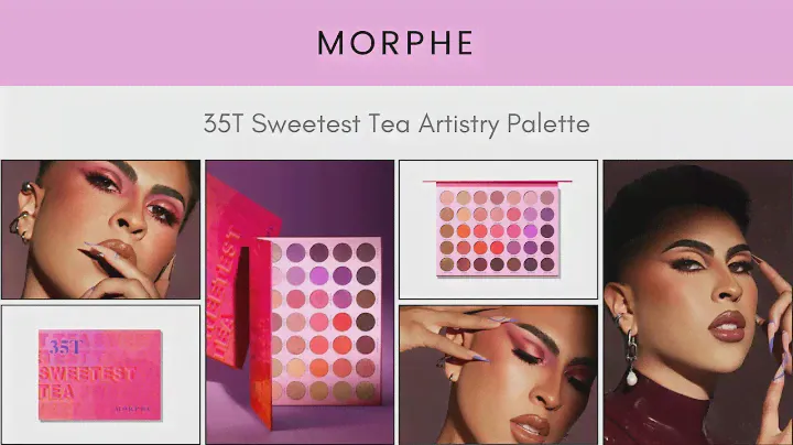 SNEAK PEEK! Morphe 35T Sweetest Tea Artistry Palette!