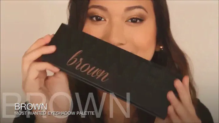 Artdeco Most Wanted Eyeshadow Palette Brown paleta cieni