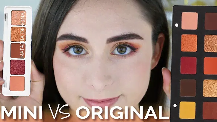 NATASHA DENONA Mini Sunset vs Original Sunset Palette