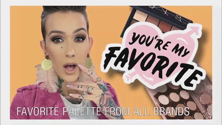 FAVORITE PALETTES FROM EACH BRAND I OWN