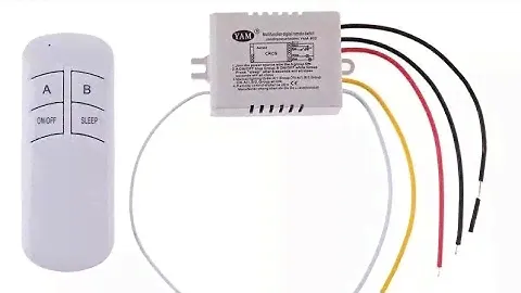How to install wireless switch to light | Wireless remote controlled switches Review in Urdu/Hindi