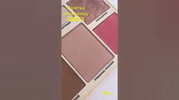 Cover FX Perfector Face Palette Light-Medium - Палетка для макияжа, 19,4 г