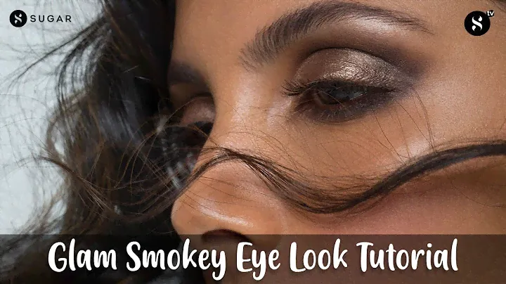 Glam Smokey Eye Look Tutorial | Introducing Blend The Rules Eyeshadow Palette | SUGAR Cosmetics