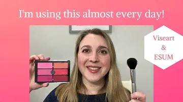 Viseart Rose/Coral Blush Palette and ESUM G53
