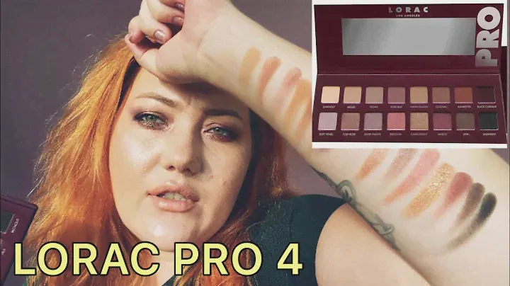 Обзор Lorac PRO 4 /макияж+ свотчи / отзыв