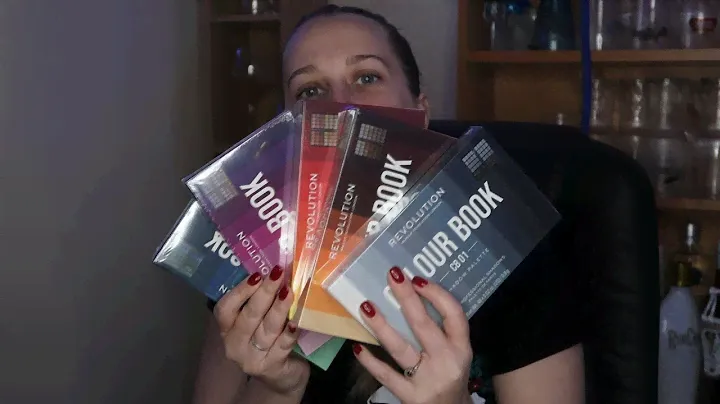 Revolution Colour Book 1-5 Unboxing and First Impressions Cruelty Free Vegan Range.