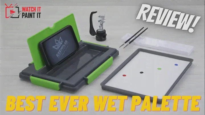 Best ever wet palette for miniature painting | Exemplar