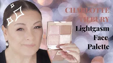 Charlotte Tilbury Lightgasm Face Palette Review | Mature Skin