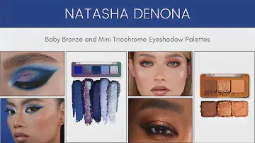 Natasha Denona Baby Bronze and Mini Triochrome Eyeshadow Palettes