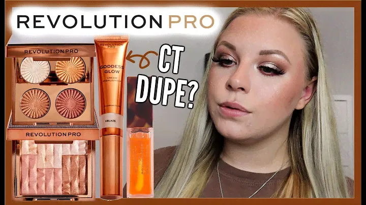 NEW REVOLUTION PRO GODDESS GLOW SET REVIEW | makeupwithalixkate