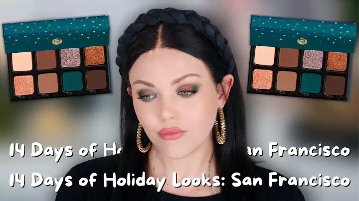Viseart San Francisco Etoile Palette | Day 11 of 14 Days of Holiday Makeup Looks