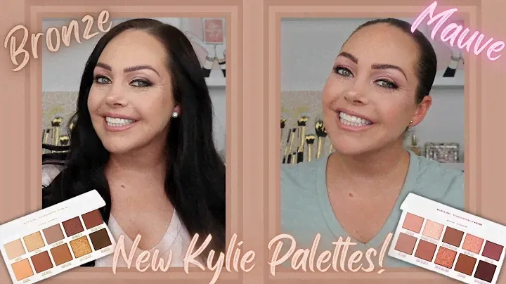 New Makeup l Kylie Bronze & Mauve Palettes + 2 Looks! l Are they worth it?