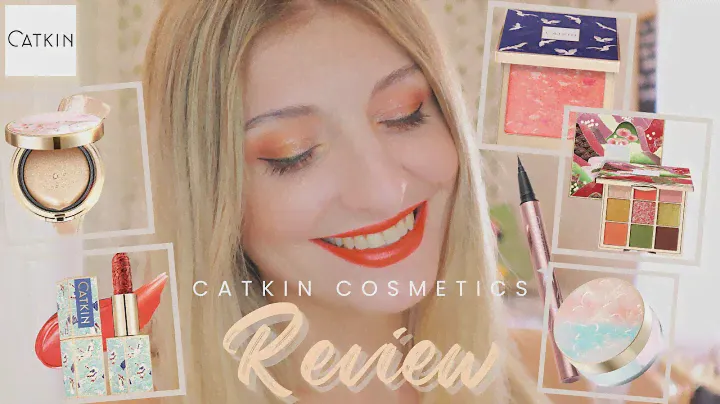 FULL FACE OF CATKIN COSMETICS | CUSHION FOUNDATION, AVOCADO EYESHADOW, ROUGE CARVING LIPSTICK & MORE
