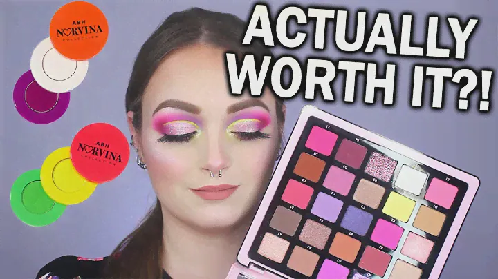 Actually worth the hype?? NORVINA PRO PIGMENT PALETTE VOLUME 4 TUTORIAL AND REVIEW
