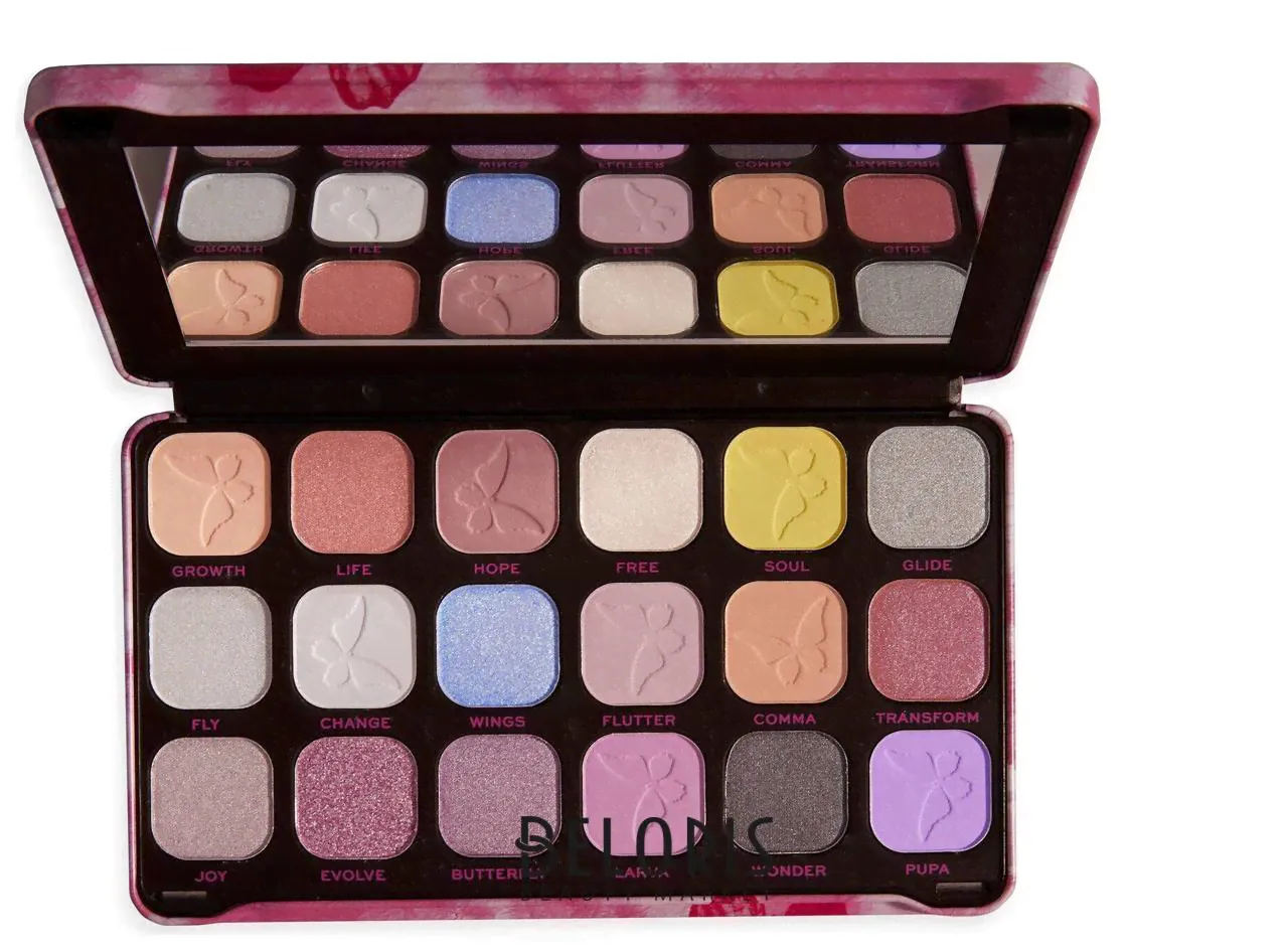 Makeup Revolution Палетка теней Forever Flawless Butterfly Eyeshadow Palette-3