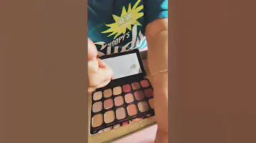 makeup revolution eyeshadow palette allure# review with Me #