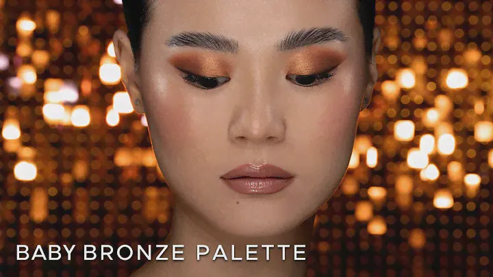 Classic Glam Eye Look ft. the BABY BRONZE EYESHADOW PALETTE| Natasha Denona Makeup