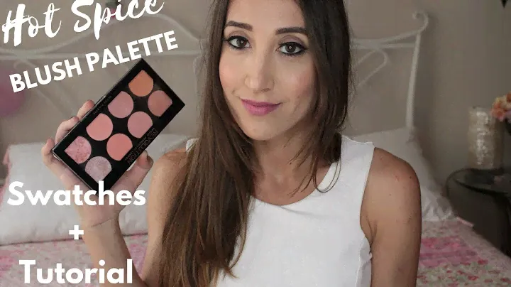 Makeup Revolution Blush Palette - Hot Spice - Swatches & Review | Milleunrossetto