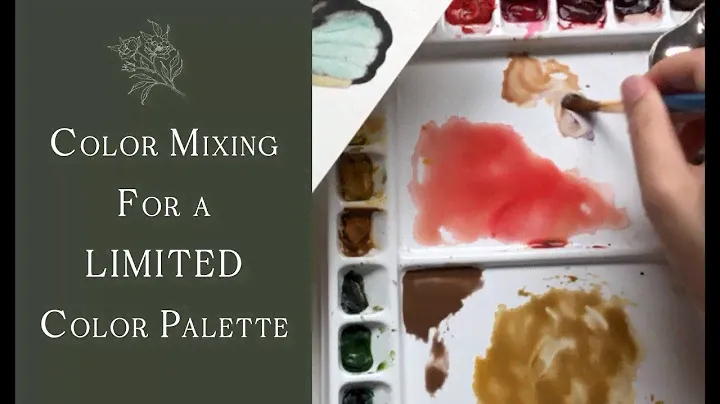 Color Mixing for a Limited Color Palette (Phantom Butterfly)