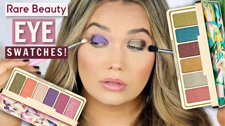Rare Beauty Eye Swatches! BOTH Palettes!