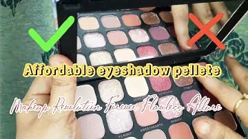 Revolution Forever Flawless Palette | Allure | SWATCHES #cosmetics