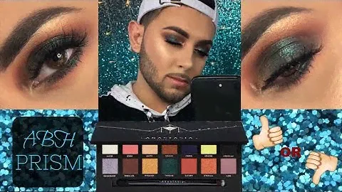 ABH Prism Palette | Smokey Halo Eye Makeup Tutorial/Review