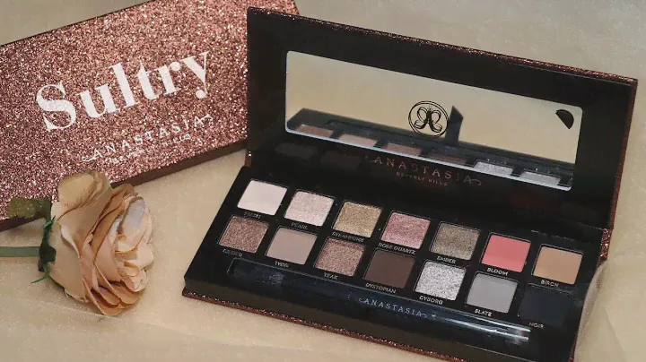 ABH Anastasia Beverly Hills Sultry Eyeshadow Palette | SWATCHES