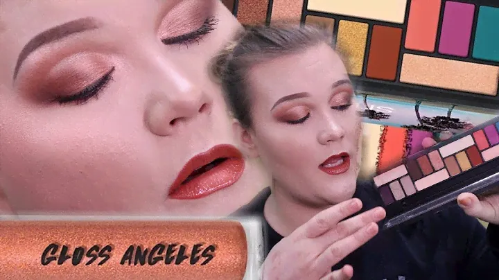 NEW! Smashbox L.A. Cover Shot Eye Palette & Gloss Angeles Glosses! Swatches, Try On & Review!