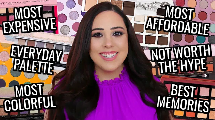 ALL ABOUT MY EYESHADOW PALETTES! THE EYESHADOW PALETTE TAG