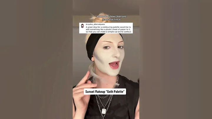 GOTH Highlight/Contour Palette HACK ☠️