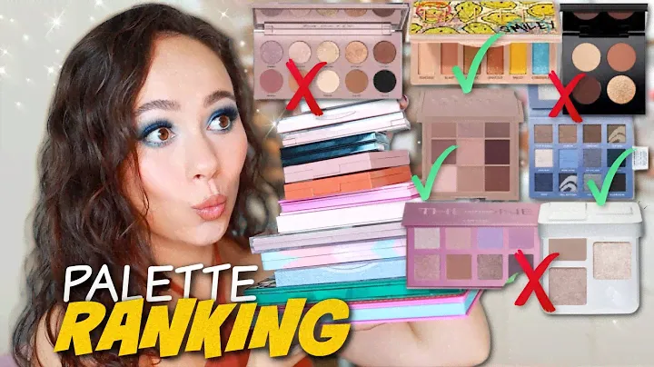 14  BEST AND WORST NEW EYESHADOW PALETTES I'VE BEEN TESTING!! RANKED
