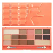 Makeup Revolution I Heart Makeup Wonder Palette Chocolate And Peaches - Палетка теней
