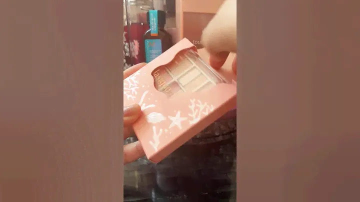 Dasique eyeshadow palette! #fyp #aesthetic #unboxing