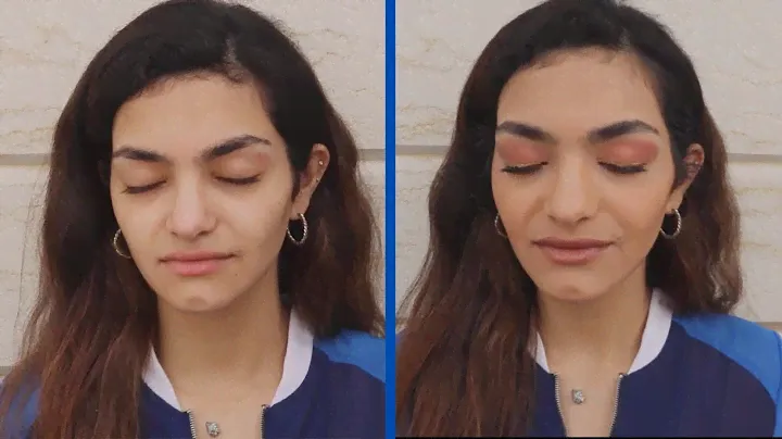Makeup look Using KIKO MILANO palette