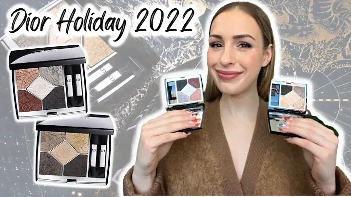 ⭐DIOR HOLIDAY 2022 EYESHADOW PALETTES⭐ | 359 COSMIC EYES & 589 GALACTIC | Review & Swatches