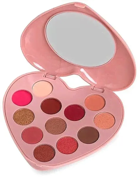 Lidschatten-Palette - Magic Studio Love Vibes Heart Eyeshadow Palette 12 x 0.7 g-1