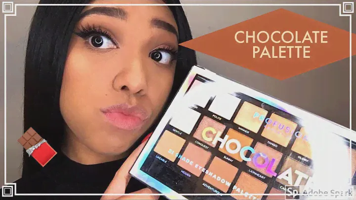 PROFUSION COSMETICS CHOCOLATE PALETTE | Easy Eyeshadow Tutorial