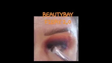 BEAUTYBAY FIERY 2.0 PALETTE .. Sunset Tutorial