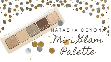 Новая палетка Natasha Denona Mini Glam Palette+ продолжение истории с Natasha Denona Sunset Palette