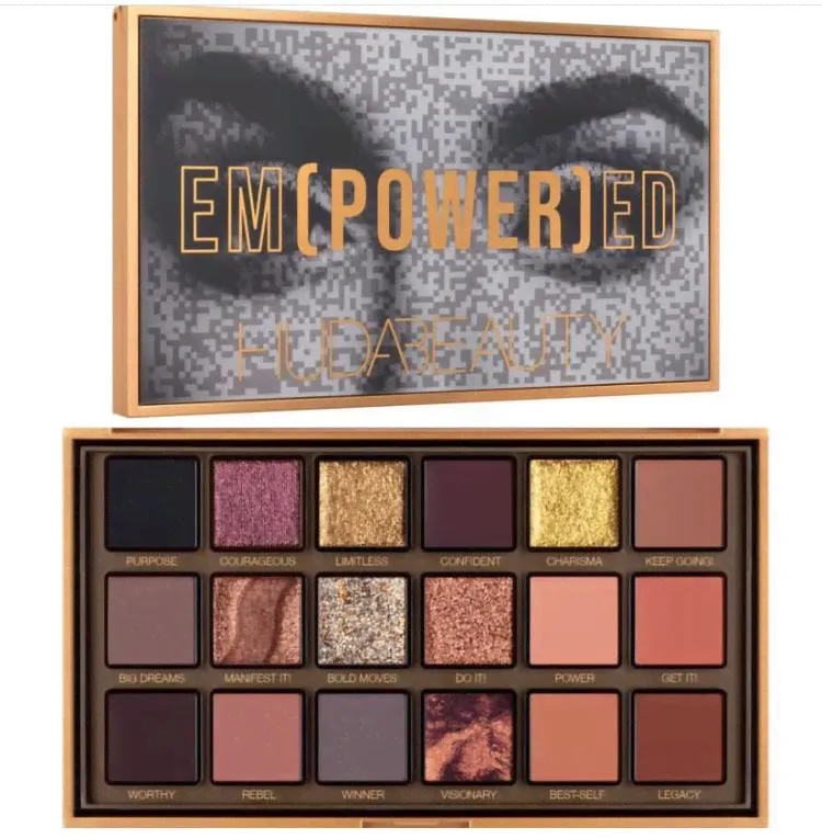 Палетка теней Empowered Eyeshadow Palette HUDA BEAUTY-0